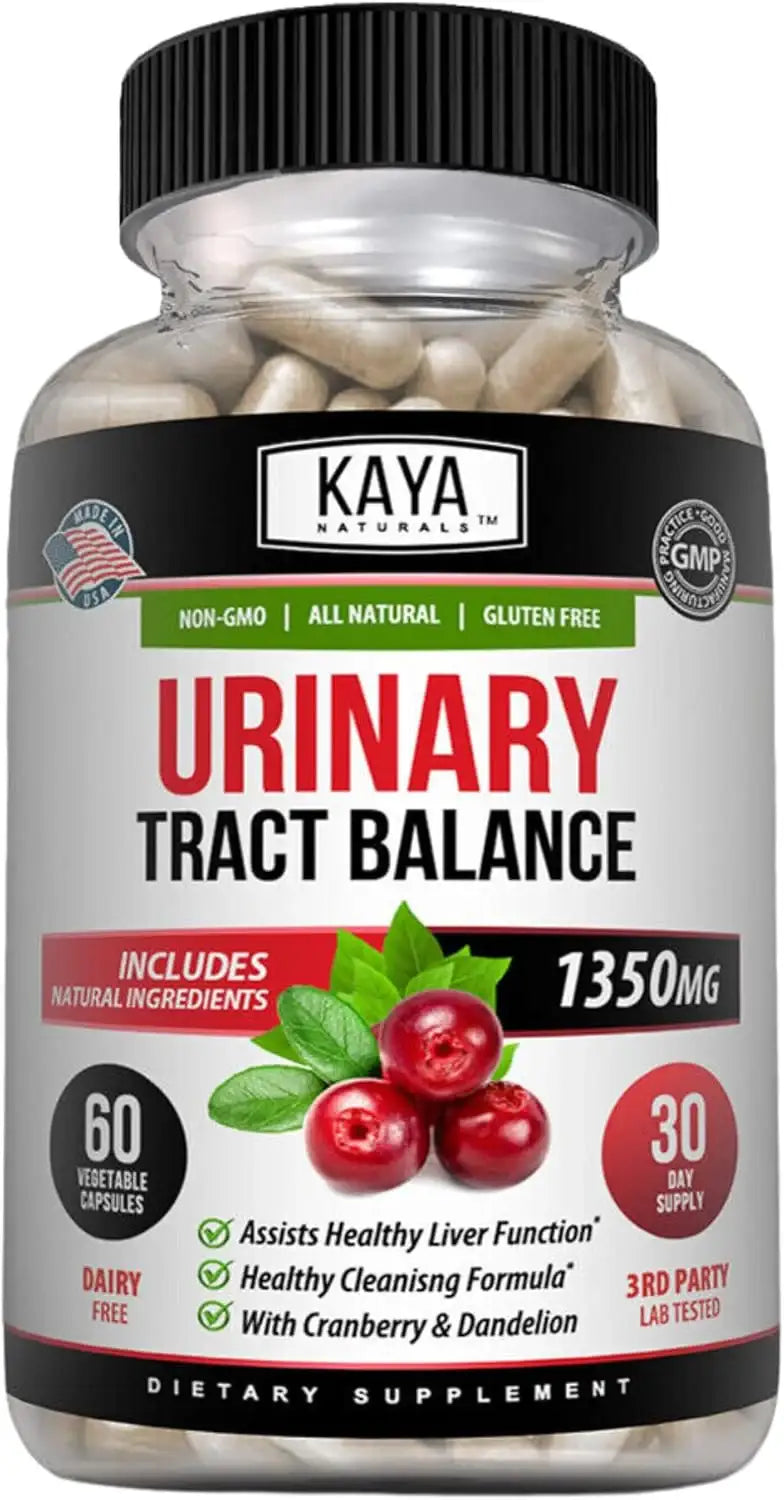 KAYA NATURALS - Kaya Naturals Urinary Tract Balance 60 Capsulas - The Red Vitamin MX - Suplementos Alimenticios - {{ shop.shopifyCountryName }}