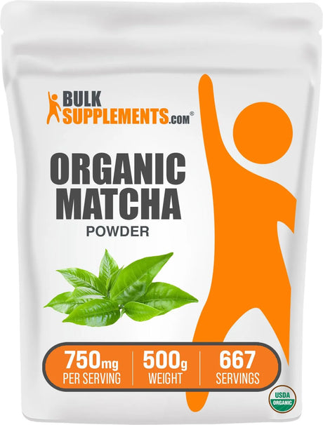 BULK SUPPLEMENTS - Bulk Supplements Organic Matcha Powder 500Gr. - The Red Vitamin MX - Suplementos Alimenticios - {{ shop.shopifyCountryName }}