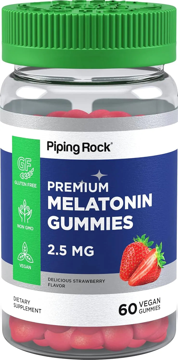 PIPING ROCK - Piping Rock Melatonin Gummies 2.5Mg. 60 Gomitas - The Red Vitamin MX - Suplementos Alimenticios - {{ shop.shopifyCountryName }}
