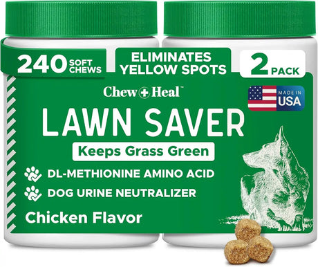 CHEW + HEAL - Chew + Heal Labs Dog Urine Neutralizer for Lawn 120 Masticables 2 Pack - The Red Vitamin MX - Salud De Tracto Urinario Para Perros - {{ shop.shopifyCountryName }}