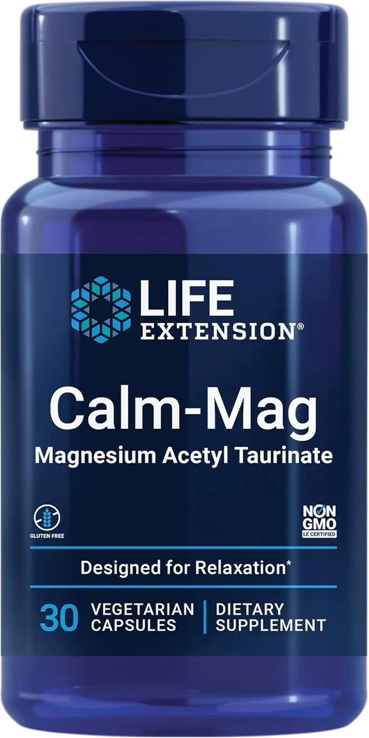 LIFE EXTENSION - Life Extension Calm-Mag 30 Capsulas - The Red Vitamin MX - Suplementos Alimenticios - {{ shop.shopifyCountryName }}