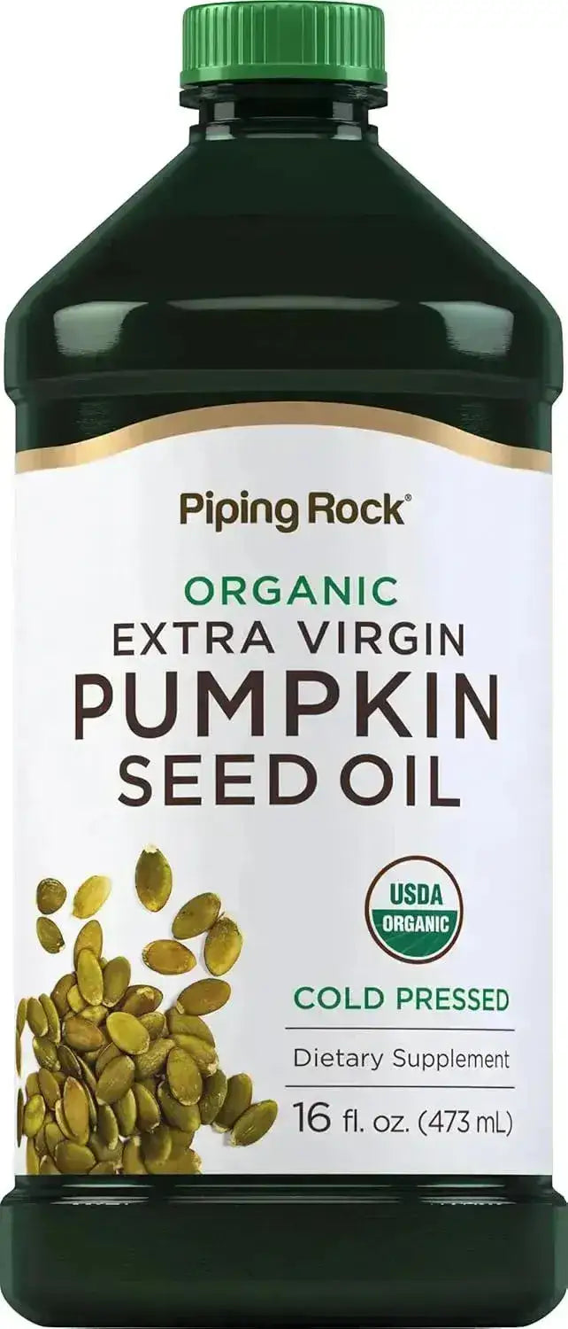 PIPING ROCK - Piping Rock Pumpkin Seed Oil Organic Cold Pressed 473Ml. - The Red Vitamin MX - Suplementos Alimenticios - {{ shop.shopifyCountryName }}