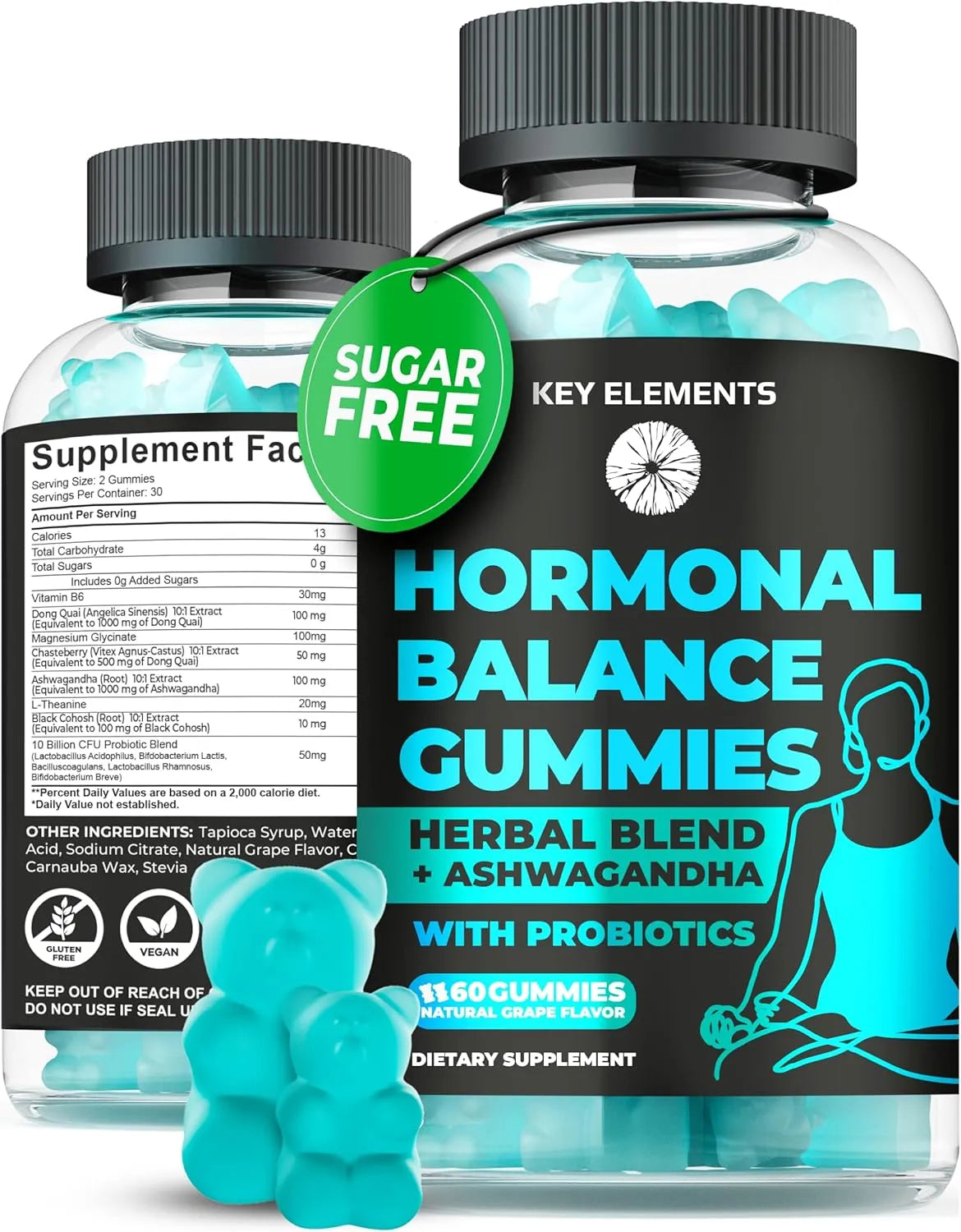 KEY ELEMENTS - KEY ELEMENTS Hormonal Balance Gummies 60 Gomitas - The Red Vitamin MX - Suplementos Alimenticios - {{ shop.shopifyCountryName }}