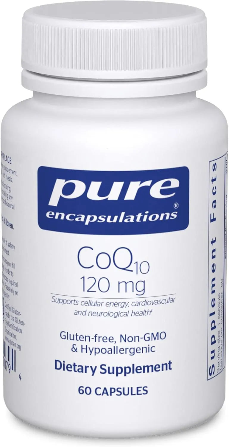 PURE ENCAPSULATIONS - Pure Encapsulations CoQ10 120Mg. 60 Capsulas - The Red Vitamin MX - Suplementos Alimenticios - {{ shop.shopifyCountryName }}
