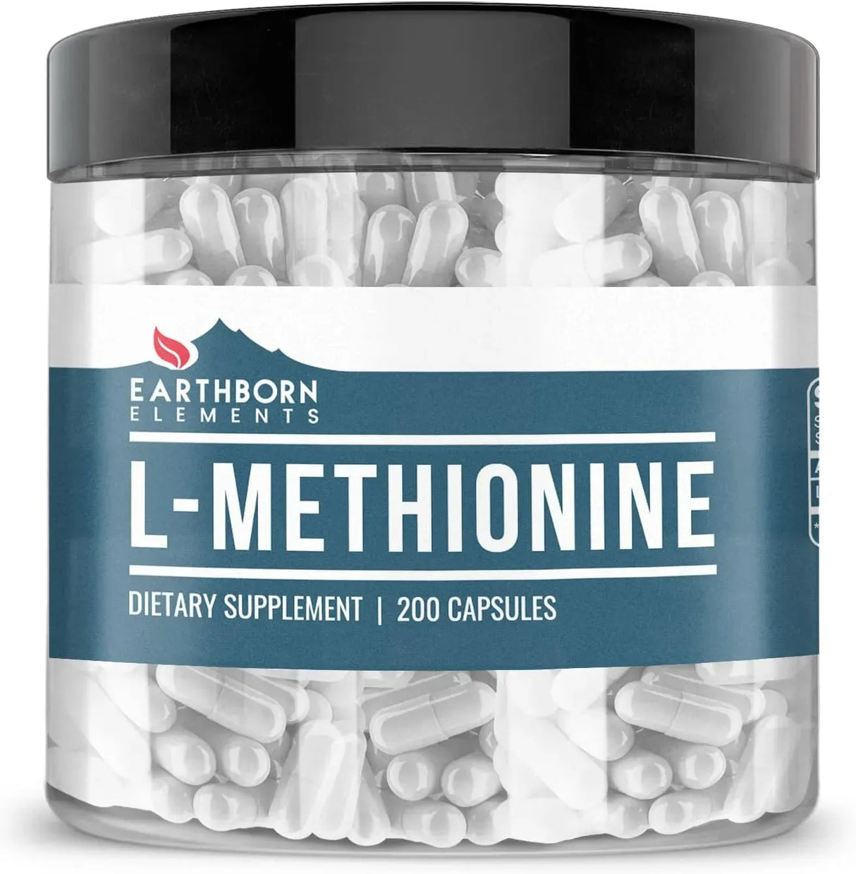 EARTHBORN ELEMENTS - Earthborn Elements L-Methionine 200 Capsulas - The Red Vitamin MX - Suplementos Alimenticios - {{ shop.shopifyCountryName }}