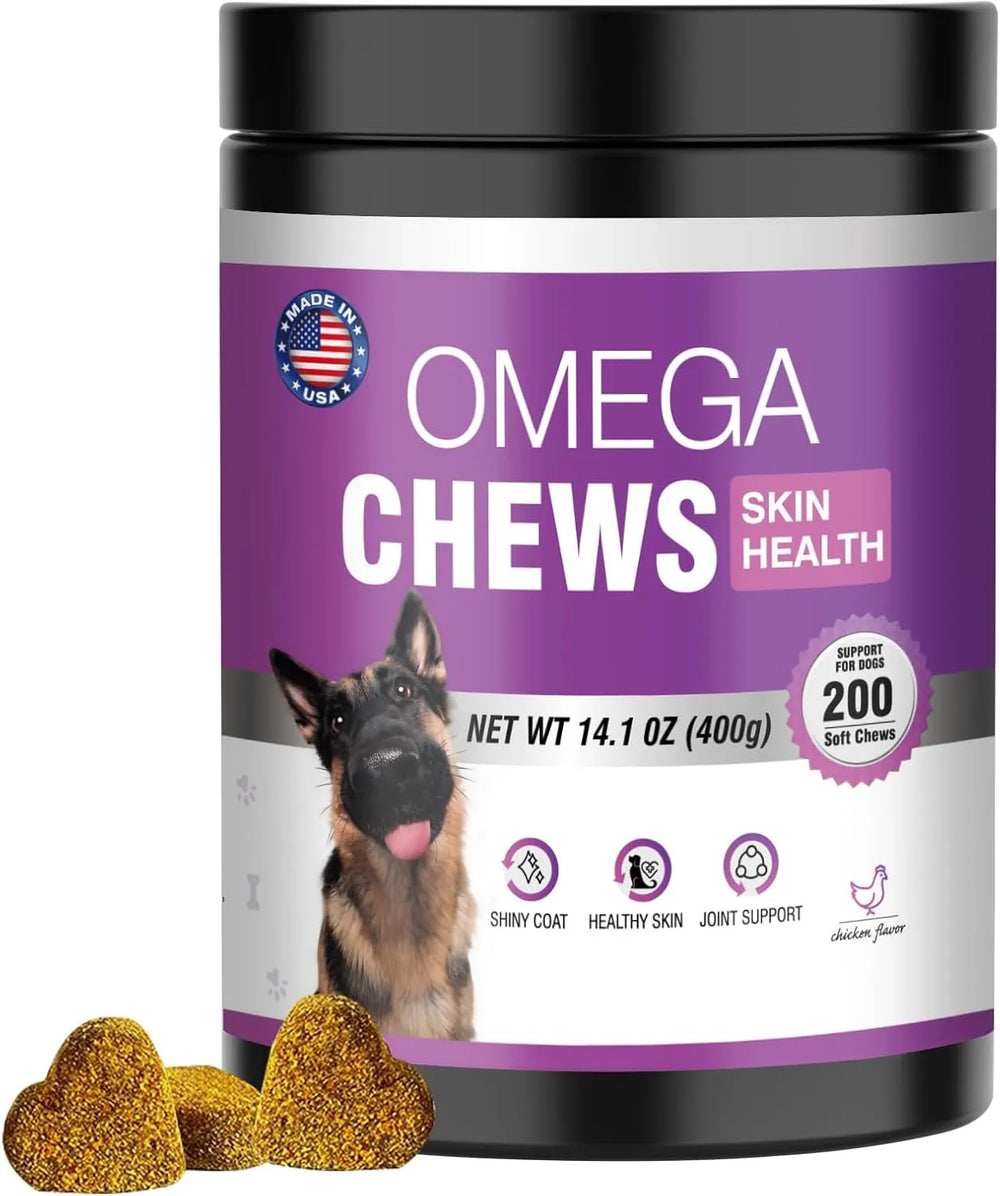 TTLXRL - TTLXRL Omega 3 Fish Oil for Dogs 200 Masticables - The Red Vitamin MX - Aceite De Pescado Para Perros - {{ shop.shopifyCountryName }}
