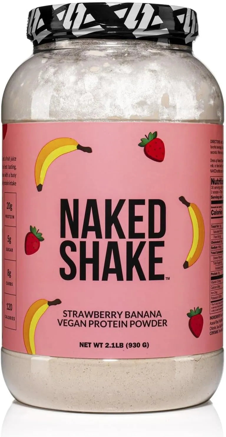 NAKED NUTRITION - Naked Shake Strawberry Banana Protein Powder 30 Servicios 930Gr. - The Red Vitamin MX - Suplementos Alimenticios - {{ shop.shopifyCountryName }}