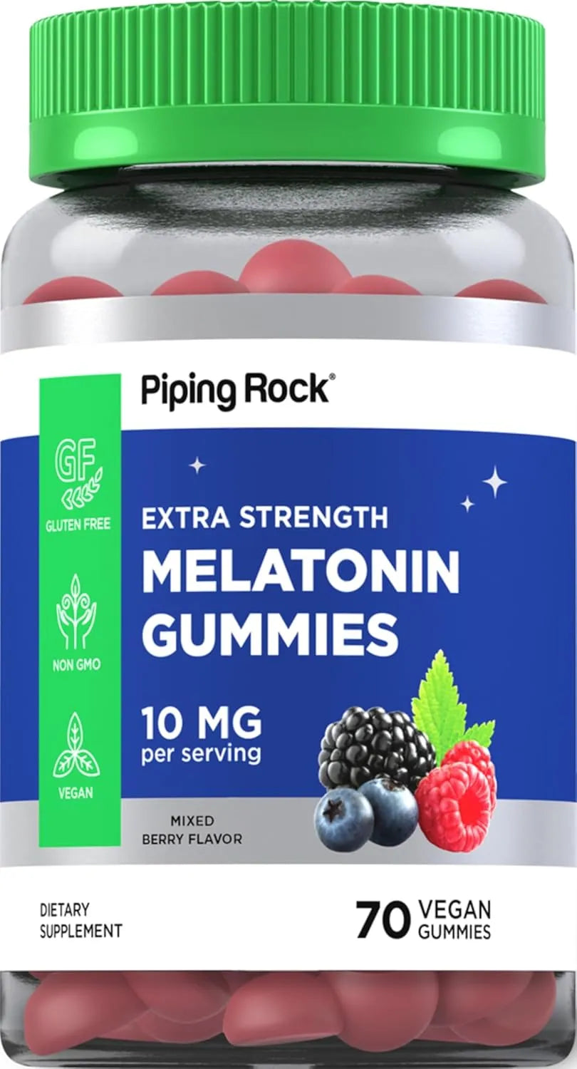 PIPING ROCK - Piping Rock Melatonin Gummies 10Mg. 70 Gomitas - The Red Vitamin MX - Suplementos Alimenticios - {{ shop.shopifyCountryName }}