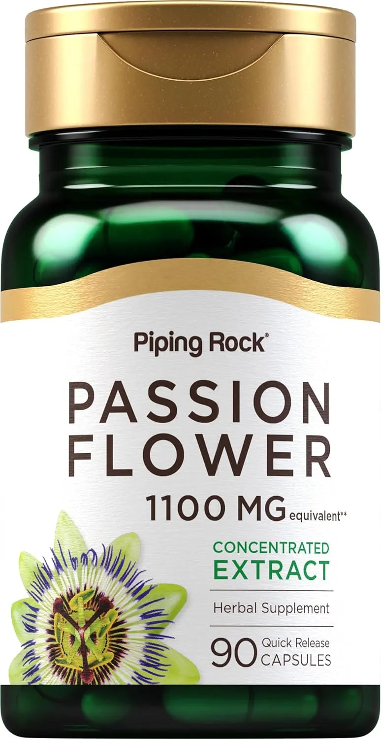 PIPING ROCK - Piping Rock Passion Flower Extract 1100Mg. 90 Capsulas - The Red Vitamin MX - Suplementos Alimenticios - {{ shop.shopifyCountryName }}