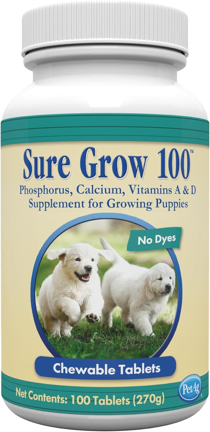 PetAg Sure Grow 100 100 Tabletas Masticables