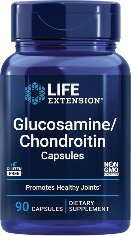 LIFE EXTENSION - Life Extension Glucosamine/Chondroitin 60 Capsulas - The Red Vitamin MX - Suplementos Alimenticios - {{ shop.shopifyCountryName }}
