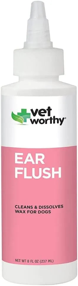 VET WORTHY - Vet Worthy Dog Ear Flush 8 Fl.Oz. - The Red Vitamin MX - Cuidado Del Oído De Perros - {{ shop.shopifyCountryName }}