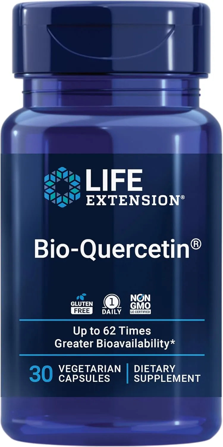 LIFE EXTENSION - Life Extension Bio-Quercetin 30 Capsulas - The Red Vitamin MX - Suplementos Alimenticios - {{ shop.shopifyCountryName }}
