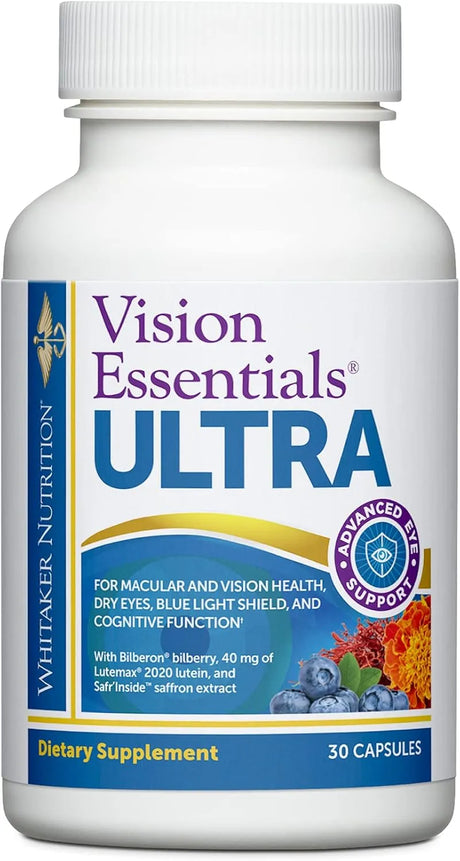 DR. WHITAKER'S - Dr. Whitaker's Vision Essentials Ultra with Lutein 30 Capsulas - The Red Vitamin MX - Suplementos Alimenticios - {{ shop.shopifyCountryName }}