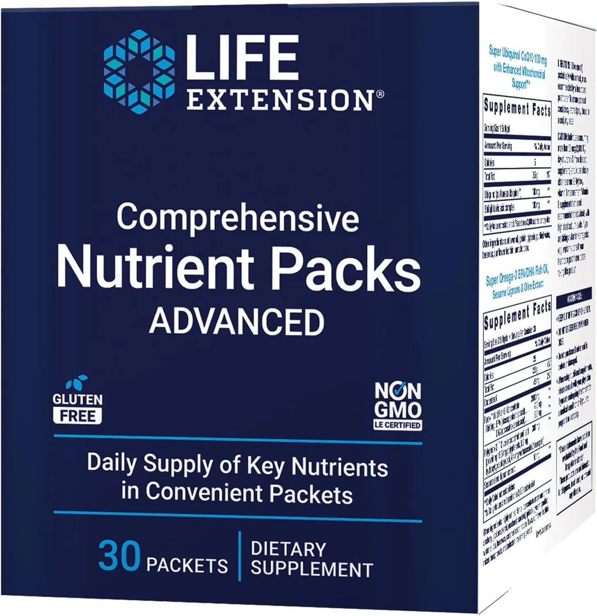 LIFE EXTENSION - Life Extension Comprehensive Nutrient Packs 30 Paquetes - The Red Vitamin MX - Suplementos Alimenticios - {{ shop.shopifyCountryName }}