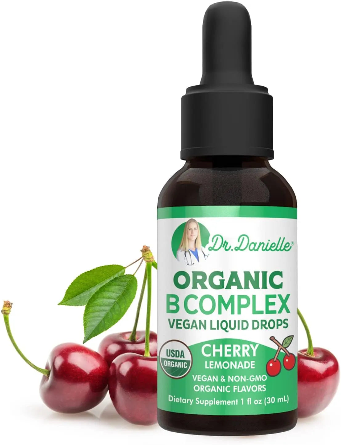 DR. DANIELLE - Doctor Danielle Organic Vitamin B Complex Liquid Drops 1 Fl.Oz. - The Red Vitamin MX - Suplementos Alimenticios - {{ shop.shopifyCountryName }}