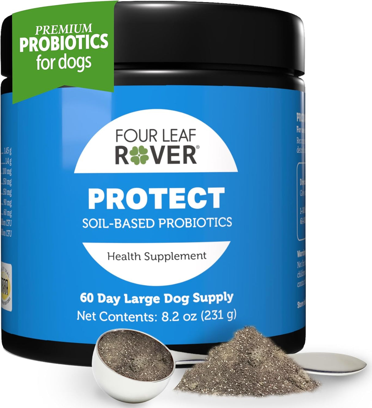FOUR LEAF ROVER Protect Probiotics for Dogs 231Gr.