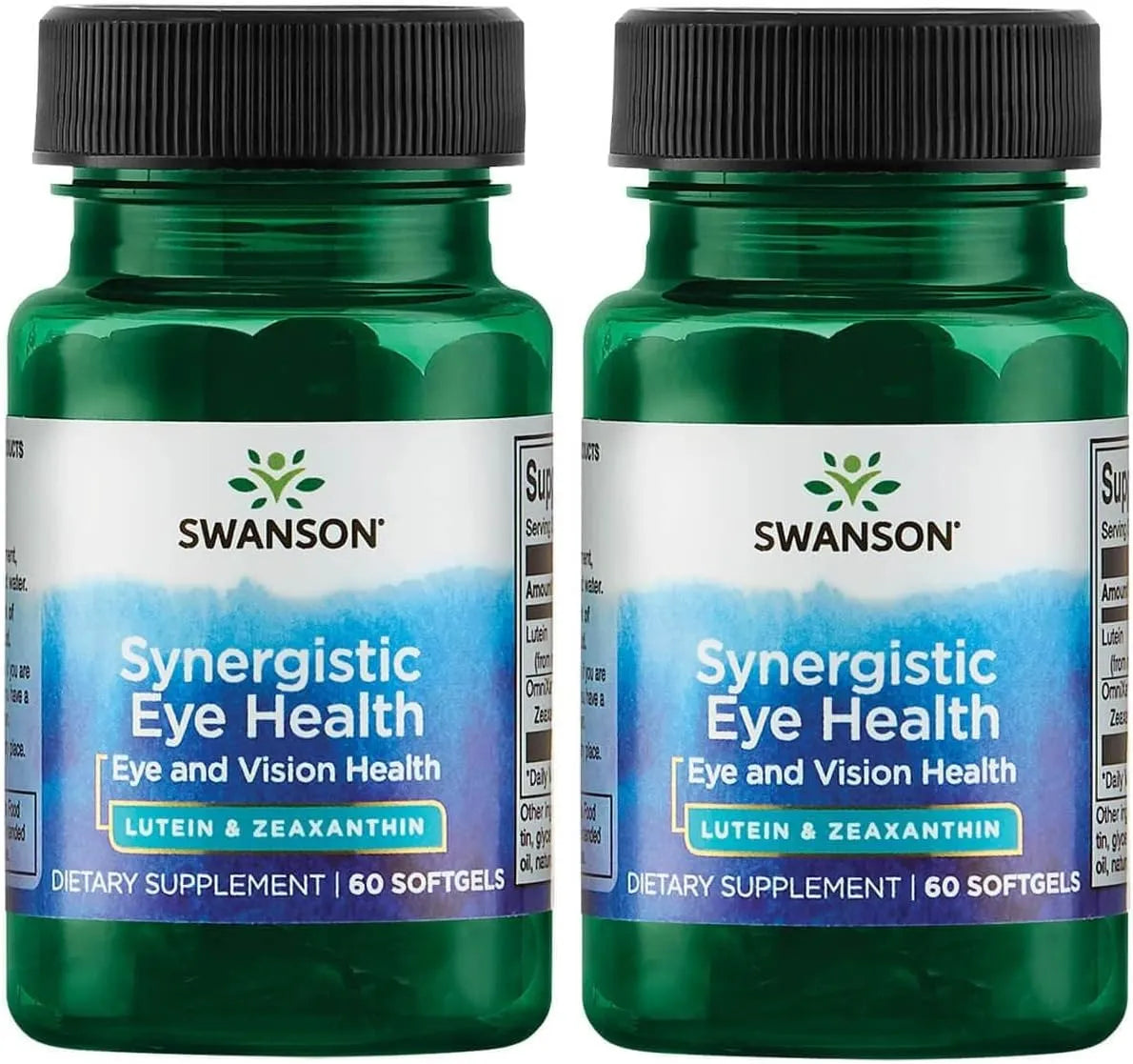 SWANSON - Swanson Synergistic Eye Health Lutein and Zeaxanthin 60 Capsulas Blandas 2 Pack - The Red Vitamin MX - Suplementos Alimenticios - {{ shop.shopifyCountryName }}