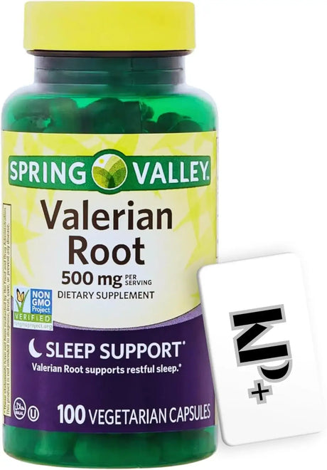 SPRING VALLEY - Spring Valley Valerian Root 500Mg. 100 Capsulas - The Red Vitamin MX - Suplementos Alimenticios - {{ shop.shopifyCountryName }}