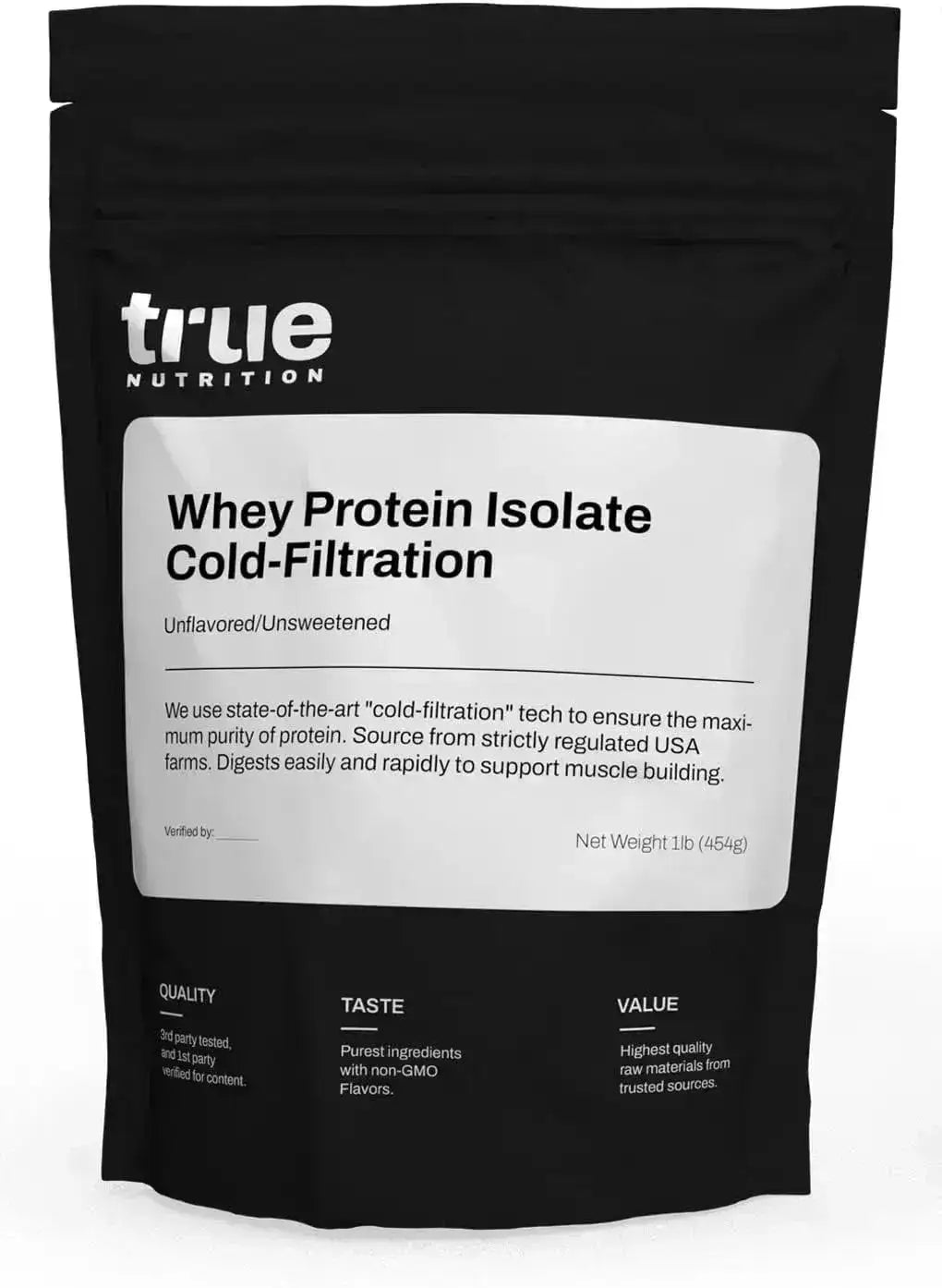 TRUE NUTRITION - True Nutrition Unflavored Whey Protein Isolate Cold-Filtration 454Gr. - The Red Vitamin MX - Suplementos Alimenticios - {{ shop.shopifyCountryName }}