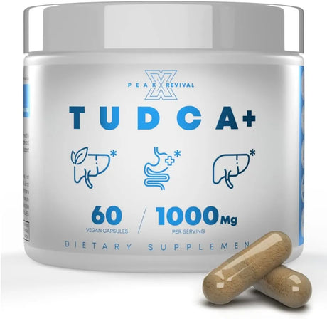 PEAK REVIVAL-X - Peak Revival-X TUDCA+ 1000Mg. 60 Capsulas - The Red Vitamin MX - Suplementos Alimenticios - {{ shop.shopifyCountryName }}