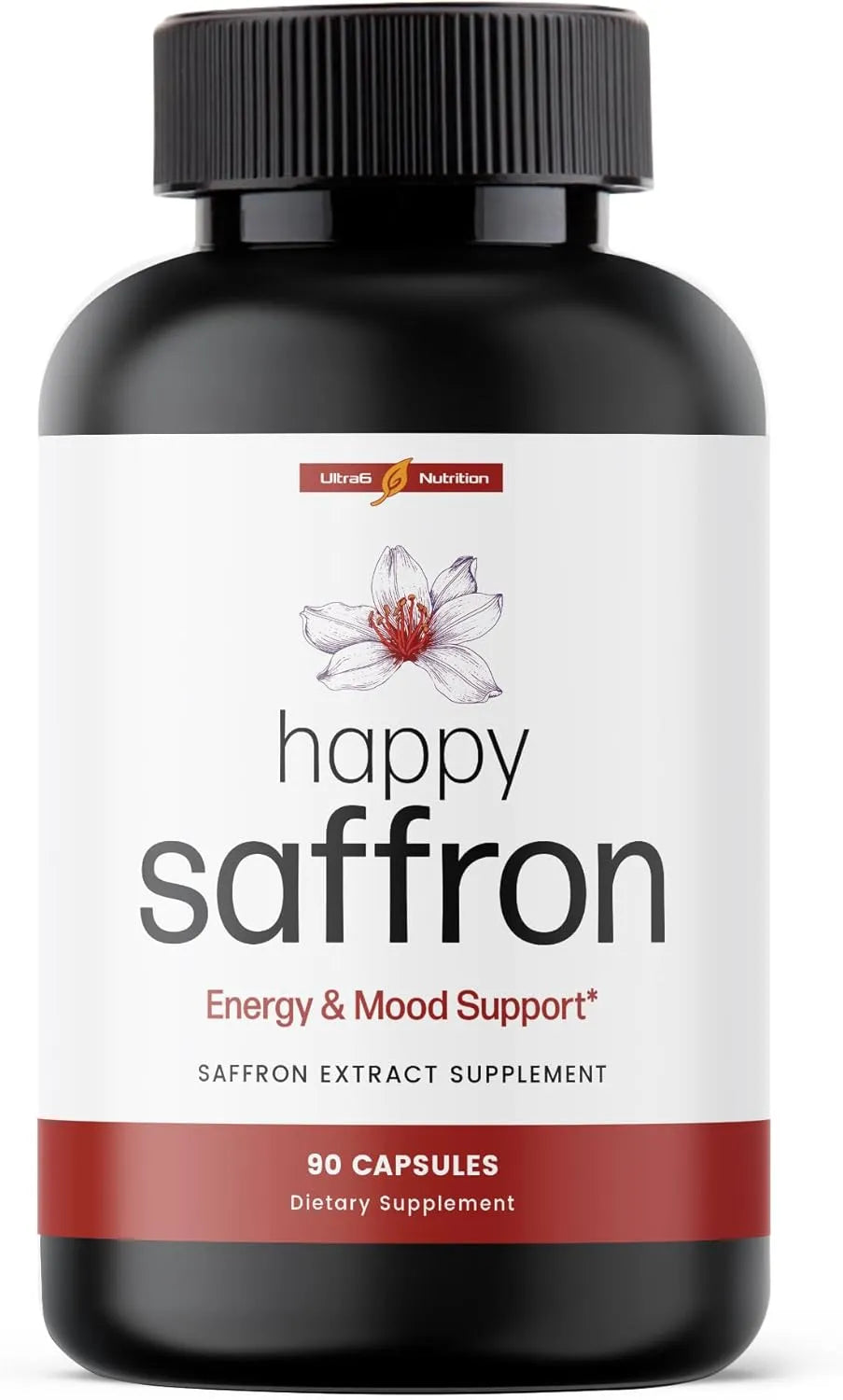 ULTRA6 NUTRITION - Ultra6 Nutrition Happy Saffron 90 Capsulas - The Red Vitamin MX - Suplementos Alimenticios - {{ shop.shopifyCountryName }}