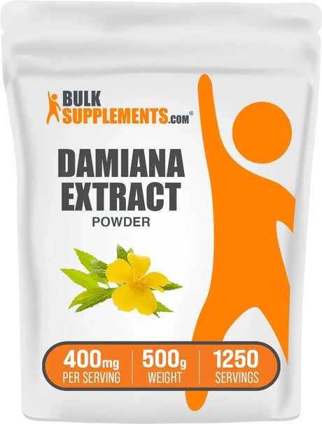 BULK SUPPLEMENTS - Bulk Supplements Damiana Extract Powder 500Gr. - The Red Vitamin MX - Suplementos Alimenticios - {{ shop.shopifyCountryName }}