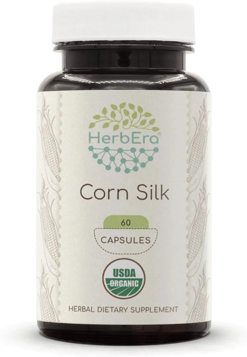 HERBERA - HerbEra Corn Silk USDA Organic 60 Capsulas - The Red Vitamin MX - Suplementos Alimenticios - {{ shop.shopifyCountryName }}