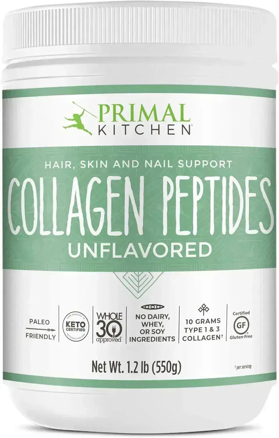 PRIMAL KITCHEN - Primal Kitchen Collagen Peptides Unflavored Powder 550Gr. - The Red Vitamin MX - Suplementos Alimenticios - {{ shop.shopifyCountryName }}