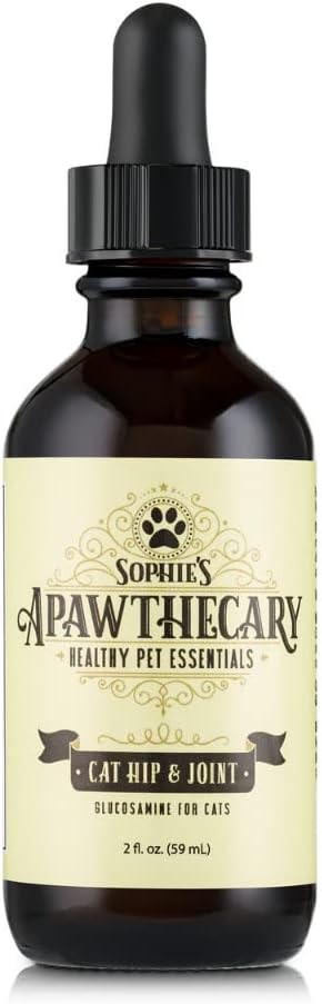 Sophie's Apawthecary Cat Hip and Joint Glucosamine Liquid 2 Fl.Oz.