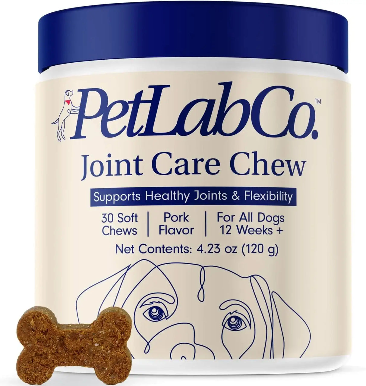 PETLAB CO. - PetLab Co. Joint Care Chews for Dogs Pork Flavor 30 Masticables - The Red Vitamin MX - Cuidado De Cadera Y Articulaciones Para Perros - {{ shop.shopifyCountryName }}