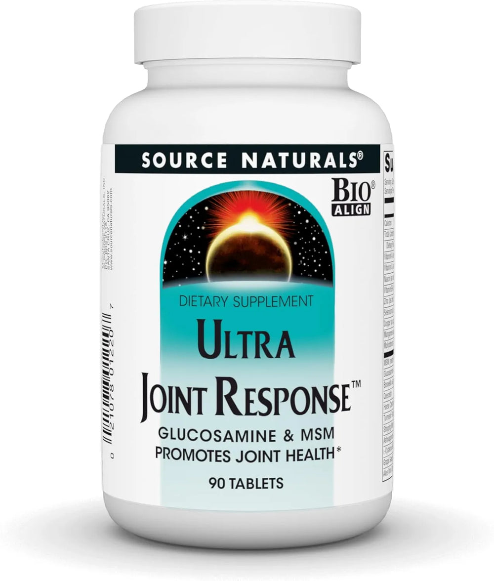 SOURCE NATURALS - Source Naturals Ultra Joint Response 90 Tabletas - The Red Vitamin MX - Suplementos Alimenticios - {{ shop.shopifyCountryName }}