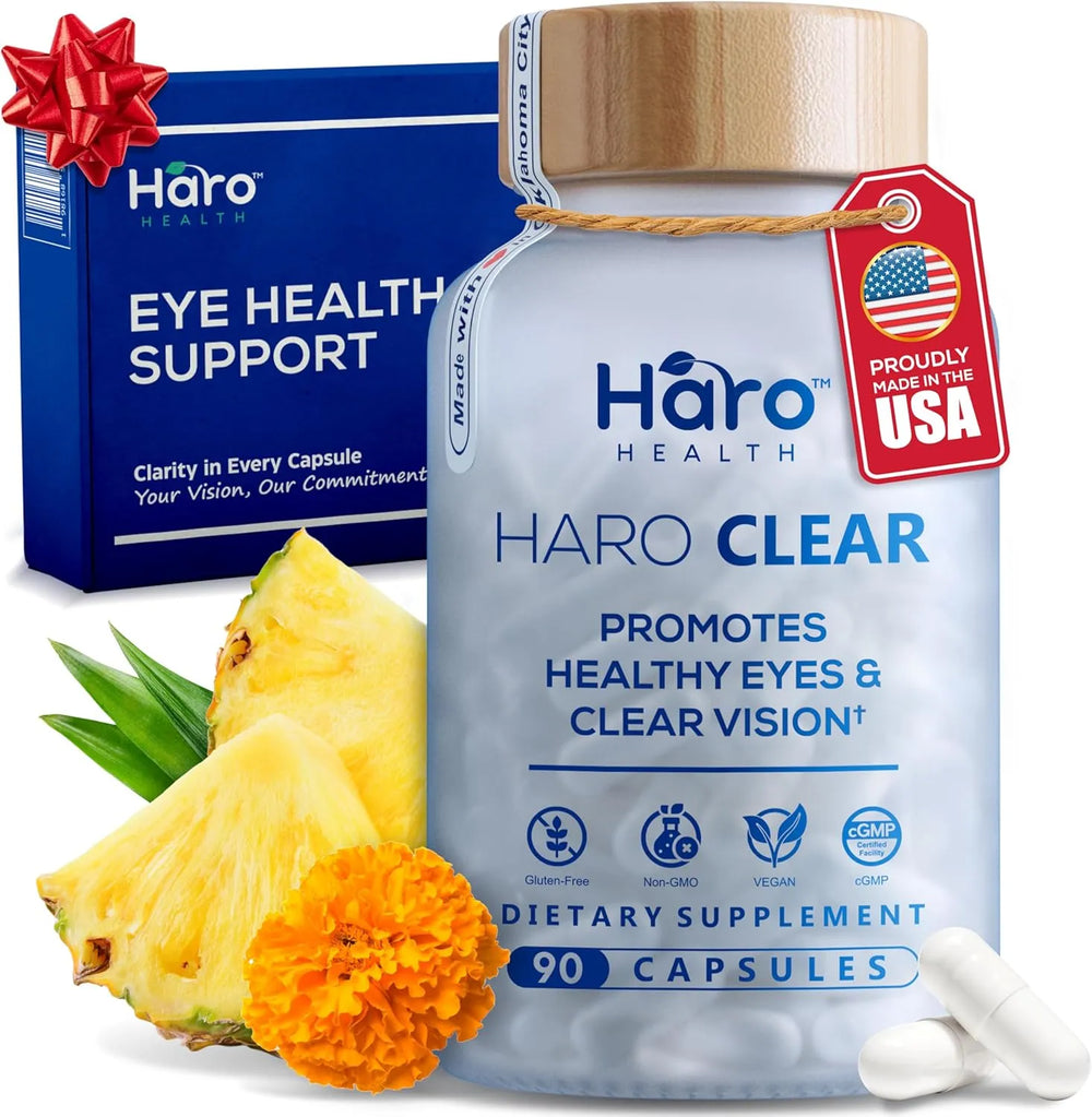 HARO HEALTH - Haro Health HARO Clear Eye Vitamins 90 Capsulas - The Red Vitamin MX - Suplementos Alimenticios - {{ shop.shopifyCountryName }}