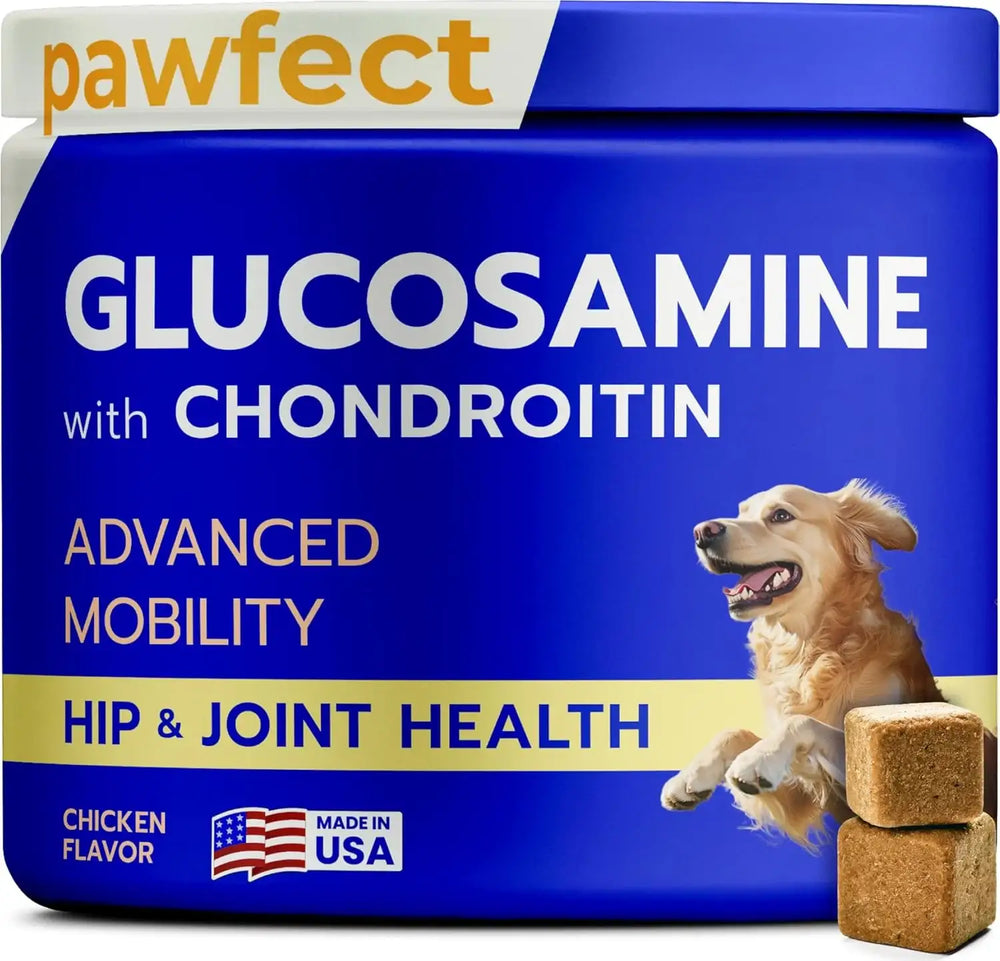 PAWFECT - Pawfect Mobility Glucosamine Chews for Dogs 120 Masticables - The Red Vitamin MX - Cuidado De Cadera Y Articulaciones Para Perros - {{ shop.shopifyCountryName }}