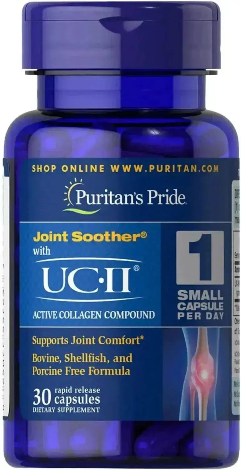 PURITAN'S PRIDE - Puritan's Pride Uc-II 40Mg. 30 Capsulas - The Red Vitamin MX - Suplementos Alimenticios - {{ shop.shopifyCountryName }}