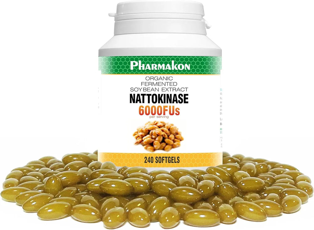 PHARMAKON - PHARMAKON Nattokinase 6000 FUs 240 Capsulas Blandas - The Red Vitamin MX - Suplementos Alimenticios - {{ shop.shopifyCountryName }}