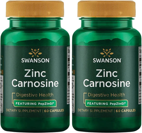 SWANSON - Swanson Ultra Zinc Carnosine 60 Capsulas - The Red Vitamin MX - Suplementos Alimenticios - {{ shop.shopifyCountryName }}