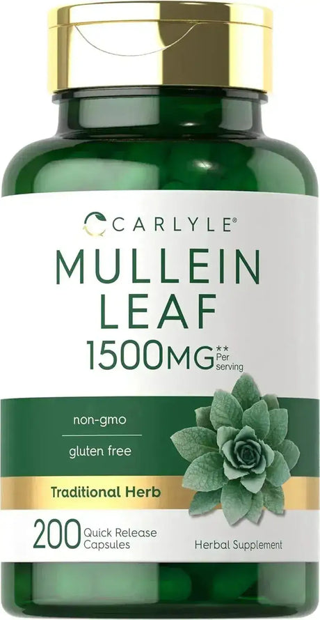 CARLYLE - Carlyle Mullein Leaf Extract 1500Mg. 200 Capsulas - The Red Vitamin MX - Suplementos Alimenticios - {{ shop.shopifyCountryName }}
