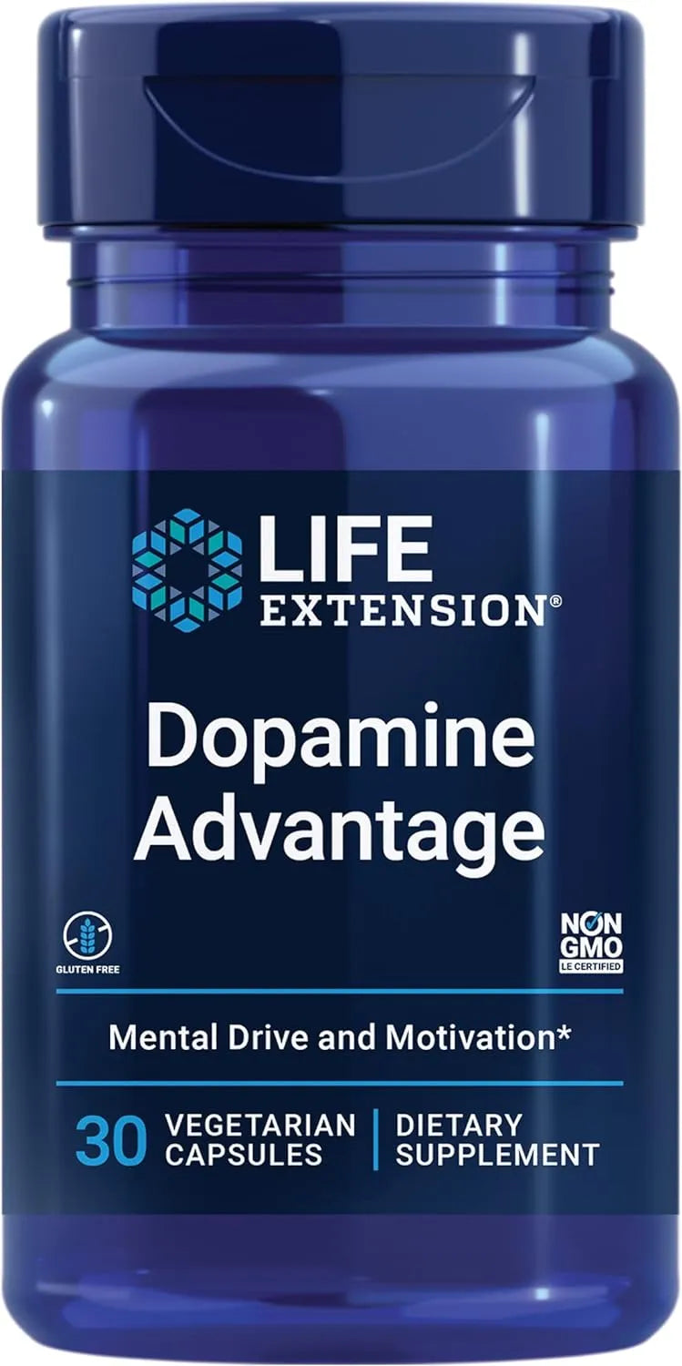 LIFE EXTENSION - Life Extension Dopamine Advantage 30 Capsulas - The Red Vitamin MX - Suplementos Alimenticios - {{ shop.shopifyCountryName }}
