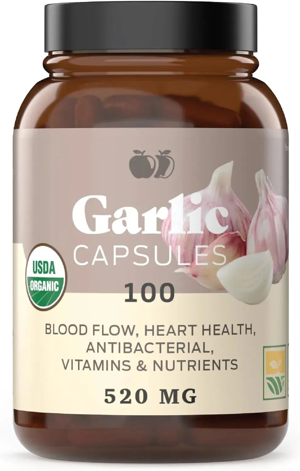 COMPLETE NATURAL PRODUCTS - Complete Natural Products Organic Garlic 520Mg. 100 Capsulas - The Red Vitamin MX - Suplementos Alimenticios - {{ shop.shopifyCountryName }}