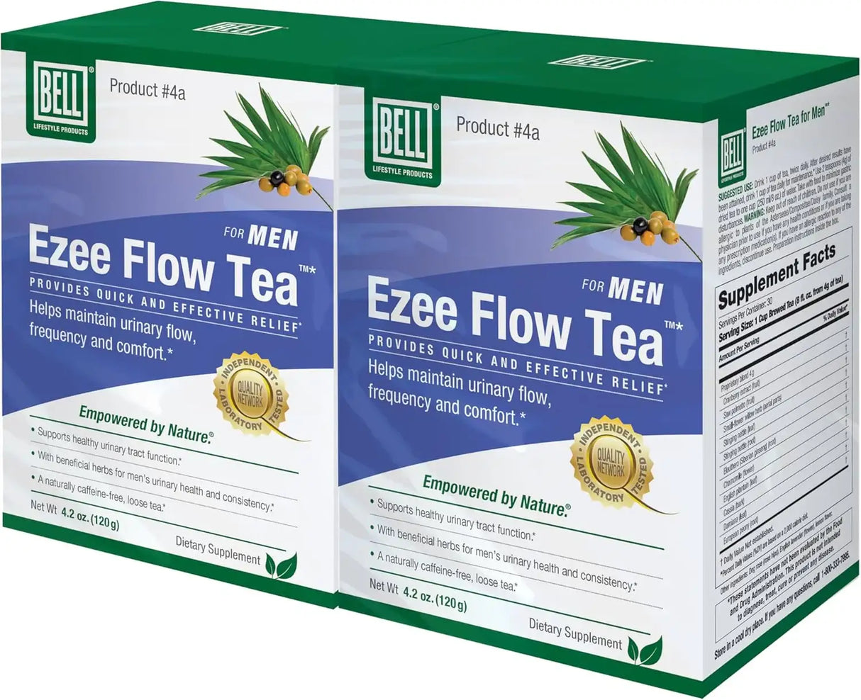 BELL - Bell Ezee Flow Urinary Support Tea for Men 120Gr. 2 Pack - The Red Vitamin MX - Suplementos Alimenticios - {{ shop.shopifyCountryName }}