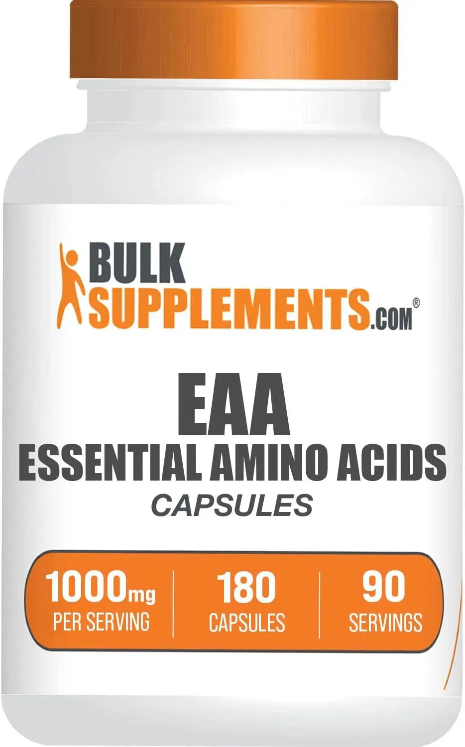 BULK SUPPLEMENTS - Bulk Supplements Essential Amino Acids 1000Mg. 180 Capsulas - The Red Vitamin MX - Suplementos Alimenticios - {{ shop.shopifyCountryName }}