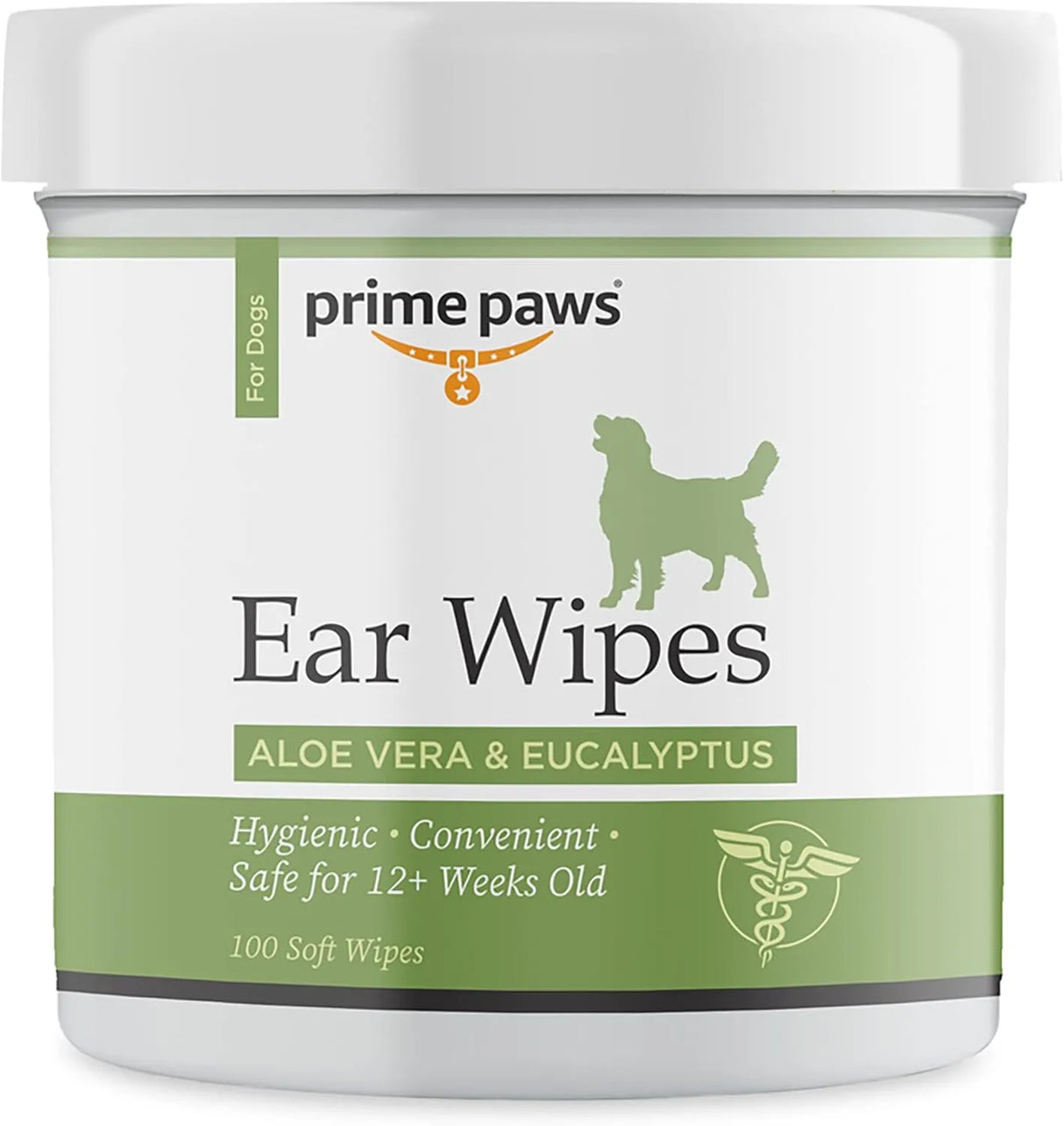 PRIME PAWS - Prime Paws Ear Wipes for Dogs 100 Toallitas - The Red Vitamin MX - Cuidado Del Oído De Perros - {{ shop.shopifyCountryName }}