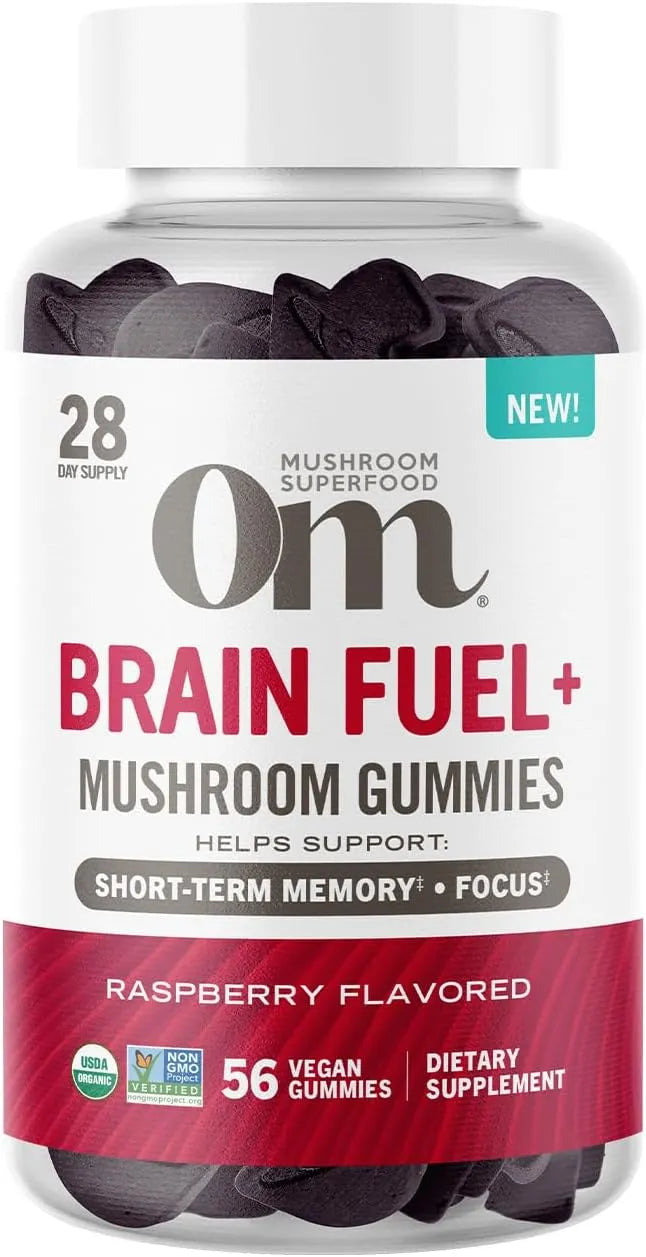 OM - OM Mushroom Superfood Brain Fuel+ Gummies 56 Gomitas - The Red Vitamin MX - Suplementos Alimenticios - {{ shop.shopifyCountryName }}