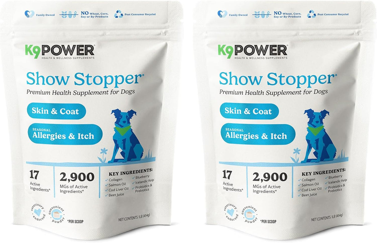 K9 Power Show Stopper for Dogs 454Gr. 2 Pack