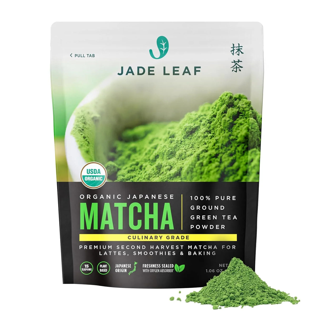JADE LEAF - Jade Leaf Matcha Organic Green Tea Powder Culinary Grade 30Gr. - The Red Vitamin MX - Suplementos Alimenticios - {{ shop.shopifyCountryName }}