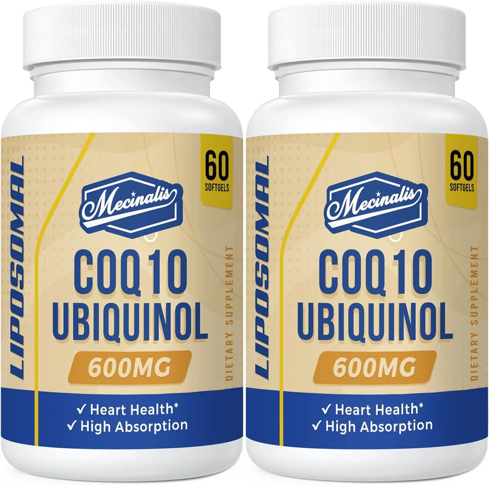 MECINALIS - MECINALIS Liposomal CoQ10 Ubiquinol 600Mg. 60 Capsulas Blandas 2 Pack - The Red Vitamin MX - Suplementos Alimenticios - {{ shop.shopifyCountryName }}