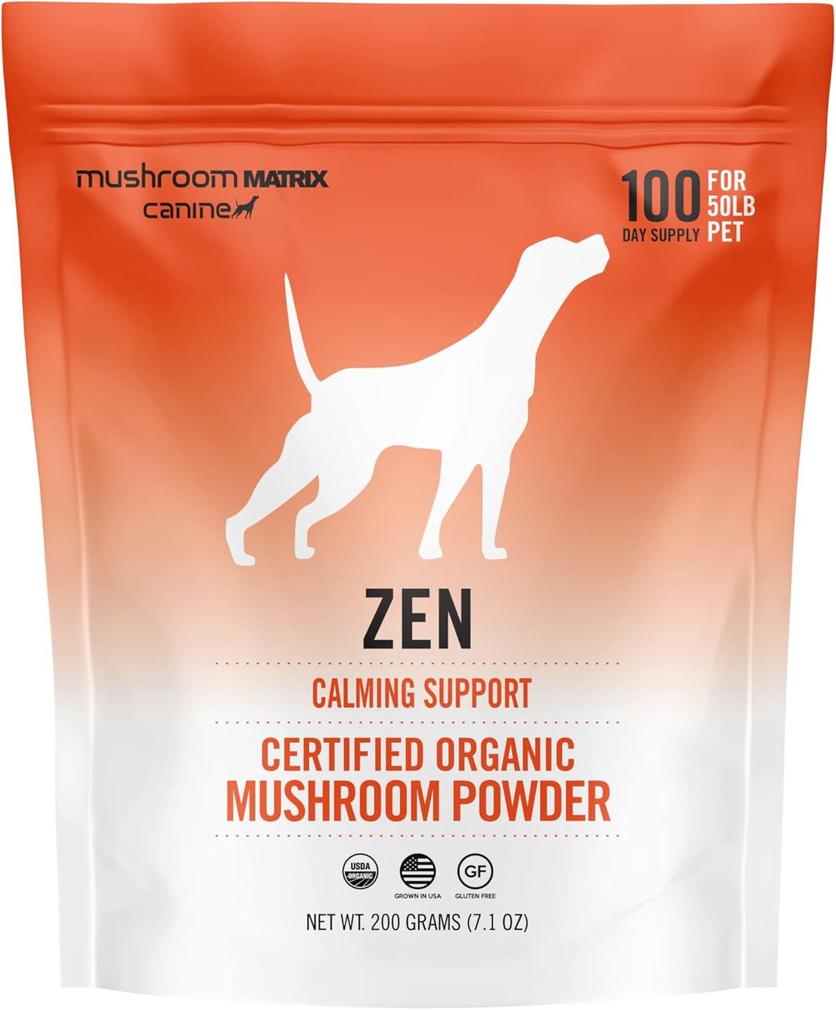 OM - Om Mushroom Matrix Zen Matrix Mushroom Blend Pet 200Gr. - The Red Vitamin MX - Suplementos Herbales Para Perros - {{ shop.shopifyCountryName }}