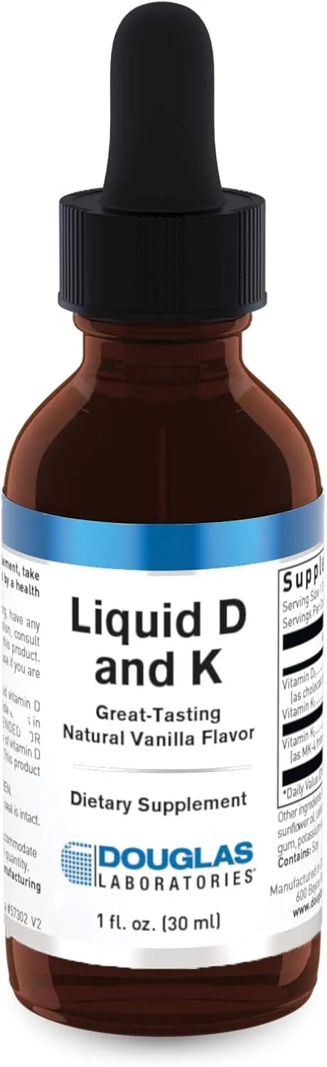 DOUGLAS LABORATORIES - Douglas Laboratories Liquid D & K 1 Fl.Oz. - The Red Vitamin MX - Suplementos Alimenticios - {{ shop.shopifyCountryName }}