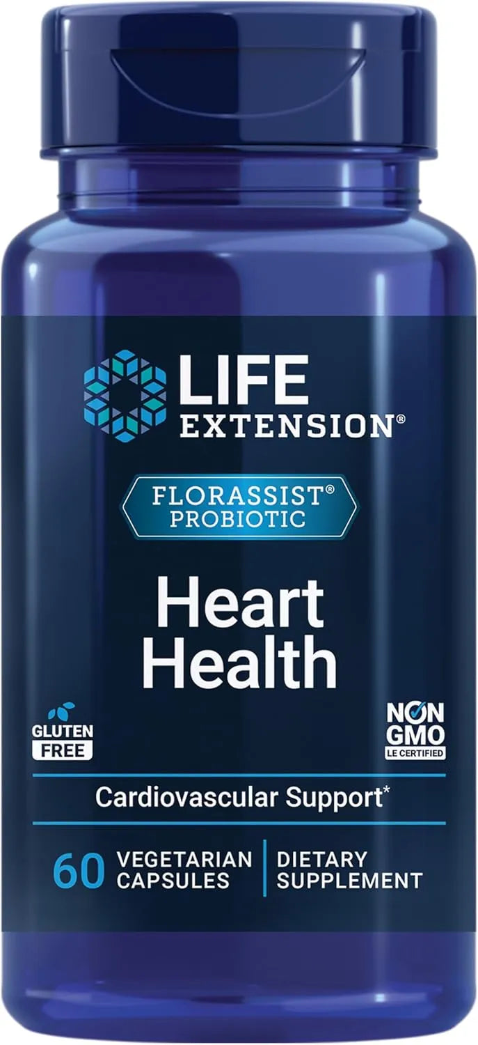 LIFE EXTENSION - Life Extension FLORASSIST Probiotic Heart Health 60 Capsulas - The Red Vitamin MX - Suplementos Alimenticios - {{ shop.shopifyCountryName }}